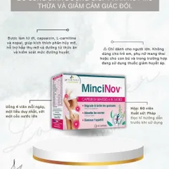 Viên uống giảm cân MinciNov Oricare 60 viên, kiểm soát cân nặng