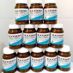 Omega 3 Triple Super Strength Fish Oil Blackmores 60 viên, tim mạch, trí não