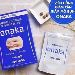 Viên uống giảm mỡ bụng ONAKA 60 viên - Hỗ trợ giảm cân hiệu quả, chiết xuất tự nhiên từ Nhật Bản