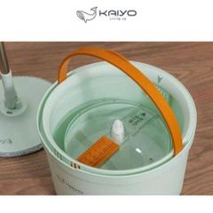 Cây Lau Nhà Thông Minh Kaiyo KM51_MINT - Tách Nước Bẩn & Nước Sạch, Tiết Kiệm Nước, Màu Xanh Mint, Dễ Dàng Sử Dụng