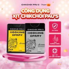 Xịt thơm vùng kín Chikky 20ml - Hương trái cây tươi mát, khử mùi hiệu quả, an toàn cho mọi loại da