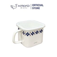 Nồi Đa Năng Tráng Men Sứ Kaiyo Dáng Vuông 16cm - Bếp Từ, Lẩu Mini, Thiết Kế Sang Trọng, An Toàn Sử Dụng.