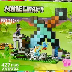 Bộ Lắp Ráp Mine Craft 23003 31244 - Đồ Chơi Lego Phát Triển Sáng Tạo Cho Trẻ Em, Xây Dựng Thế Giới Ảo Thú Vị