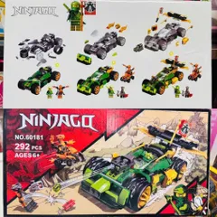 Bộ Lắp Ráp Xe Ô Tô Ninja 60181 - Đồ Chơi Lego Phát Triển Tư Duy Sáng Tạo Cho Trẻ Em Từ 6 Tuổi Trở Lên