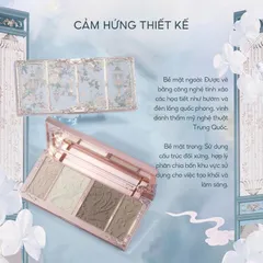 Bảng Phấn Bắt Sáng Tạo Khối Flower Knows Butterfly Cloud Collar 16g - Phấn Trang Điểm Tự Nhiên, Độ Bám Màu Tốt, Thiết Kế Độc Đáo