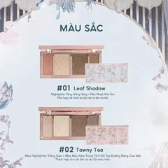 Bảng Phấn Bắt Sáng Tạo Khối Flower Knows Butterfly Cloud Collar 16g - Phấn Trang Điểm Tự Nhiên, Độ Bám Màu Tốt, Thiết Kế Độc Đáo