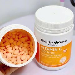 Healthy Care Vitamin C 500mg 500 Viên - Bổ Sung Vitamin C Hằng Ngày
