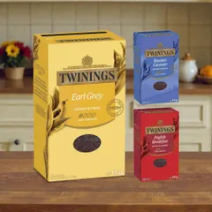 Trà Twinings 125g English Breakfast - Lá trà chọn lọc hương vị tự nhiên, thưởng trà thư giãn, dùng nóng lạnh đều ngon