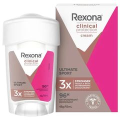 Lăn Khử Mùi Rexona Clinical 48g - Kiểm Soát Mùi Hiệu Quả 96h cho Nam và Nữ, Giải Pháp Khô Thoáng Hàng Ngày