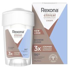 Lăn Khử Mùi Rexona Clinical 48g - Kiểm Soát Mùi Hiệu Quả 96h cho Nam và Nữ, Giải Pháp Khô Thoáng Hàng Ngày