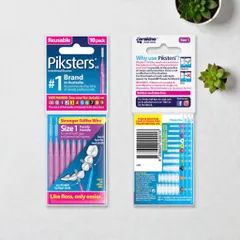 Piksters 10 Pack Interdental Brushes – Bàn Chải Kẽ Răng Tinh Gọn Úc