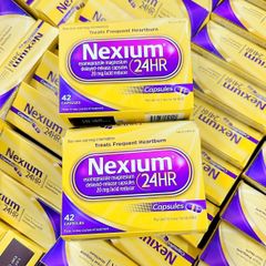 Viên uống Nexium 24HR 42 viên - Hỗ trợ điều trị viêm loét dạ dày và kiểm soát acid, cải thiện sức khỏe tiêu hóa