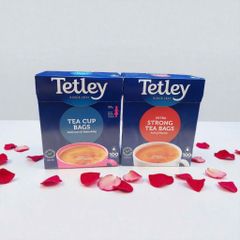 Trà Túi Lọc Tetley - Hộp 100 Gói Trà Thư Giãn, Thích Hợp Cho Mọi Lứa Tuổi, Pha Nóng Lạnh, Trải Nghiệm Thưởng Trà Tuyệt Vời