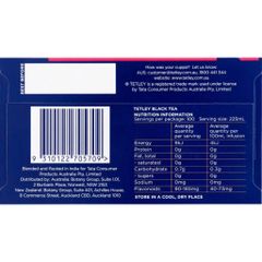 Trà Túi Lọc Tetley - Hộp 100 Gói Trà Thư Giãn, Thích Hợp Cho Mọi Lứa Tuổi, Pha Nóng Lạnh, Trải Nghiệm Thưởng Trà Tuyệt Vời