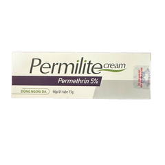 Kem Permilite Permethrin 5% - Dưỡng Da, Loại Bỏ Ghẻ, Chấy Rận Kí Sinh Trùng Ngoài Da, Giảm Ngứa, Sạch Da