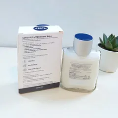 NIVEA MEN Post Shave Balm 100ml - Dưỡng Da Sau Cạo Râu Nhạy Cảm, Chiết Xuất Hoa Cúc & Vitamin E, Giảm Kích Ứng, Cảm Giác Mềm Mượt