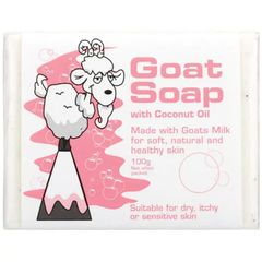 Xà Phòng Sữa Dê Goat Soap 100g - Dưỡng Da Sáng Khỏe, Làm Sạch Dịu Nhẹ - Sản Phẩm Chăm Sóc Cơ Thể Úc