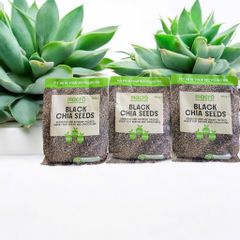 Hạt Chia Đen Trắng Macro 350g - Hỗ Trợ Sức Khỏe Não Bộ, Tăng Cường Trí Nhớ, Dễ Dàng Sử Dụng Hằng Ngày
