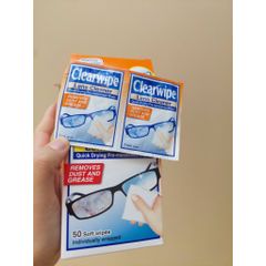 Clearwipe Khăn Lau Mắt Kính Làm Sạch Không Vết