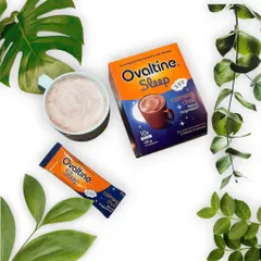 Bột cacao Ovaltine Sleep Calm  Socola béo nhẹ, dùng tốt trước khi ngủ