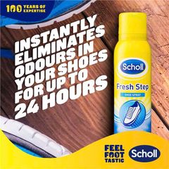 Xịt Khử Mùi Cho Giày Dép Scholl Fresh Step 100g Nhập Khẩu