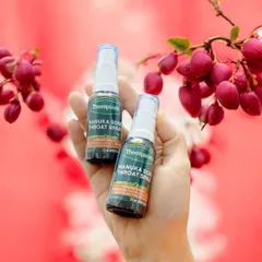 Xịt họng Thompson’s Úc 25ml – Tinh chất mật ong Manuka UMF cao cấp, hỗ trợ sát trùng, giảm viêm họng, giảm ngứa họng