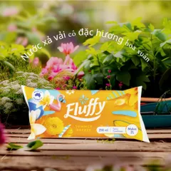 Nước xả vải Fluffy Úc 250ml - Hương thơm tươi mát, bền lâu, siêu mềm, dùng cho quần áo và túi thơm, giữ hương suốt 5 tháng.