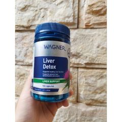 Wagner Liver Detox 100 Viên - Hỗ Trợ Cải Thiện Chức Năng Gan, Bổ Gan An Toàn từ Úc