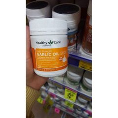 Tinh Dầu Tỏi Úc Healthy Care Cao Cấp 150 Viên - Hỗ Trợ Cải Thiện Sức Khỏe, Tăng Cường Đề Kháng và Chống Viêm