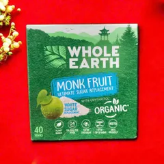 Đường Ăn Kiêng Monk Fruit Whole Earth - Set 40 Gói