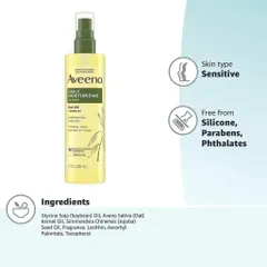 Xịt Dưỡng Ẩm Aveeno Daily Moisturizing Oil Mist - Dưỡng Ẩm Chuyên Sâu Cho Da Khô Với Oat Oil, Tiện Lợi Và Hiệu Quả