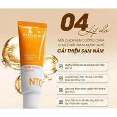 Serum & Kem Ahohaw NTG Whitening Cream / Ampoule Ahohwa 3ml