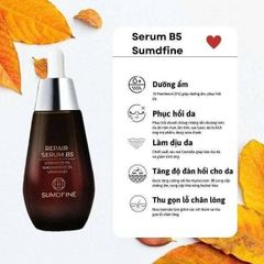 Tinh Chất B5 Sumdfine Repair Serum B5 50ml Phục Hồi Và Làm Dịu Da