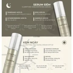 Kem Da Ban Ngày CASMARA Clarifying Anti-Aging Cream SPF50 50ML – Dưỡng Trắng Mờ Nám