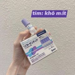 Nước Nhỏ Mắt Nhân Tạo Santen Tím - Giải Pháp Hiệu Quả Giảm Khô Mắt, Bảo Vệ Sức Khỏe Mắt từ Nhật Bản