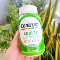 Viên uống Centrum đa vitamin 200 viên, sức khỏe toàn diện