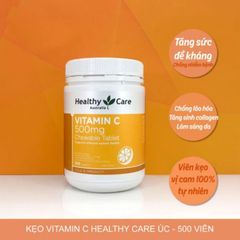 Viên nhai Healthy Care Vitamin C 500mg hộp 500 viên từ Úc 403108