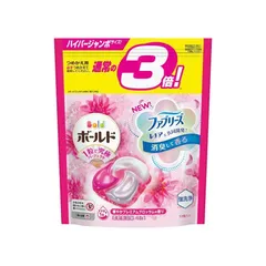 Viên Giặt Xả Gelball 4D P&G - Hương Oải Hương & Mẫu Đơn, 4 Trong 1, Kháng Khuẩn, Phù Hợp Với Máy Giặt, Túi 33 Viên, Nhật Bản