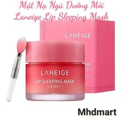 Mặt Nạ Ngủ Môi Laneige Lip Sleeping Mask Berry 20G - Sản Phẩm Hàn Quốc Giúp Môi Mềm Mại, Đẹp Hơn Sau Một Đêm Sử Dụng
