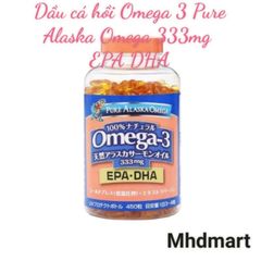 Dầu cá omega 3 Pure Alaska Nhật Bản_Mẫu mới( Nắp trắng ) 403144