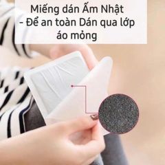 Miếng Dán Giữ Nhiệt Nhật Bản Kairo - Sưởi Ấm Cơ Thể, Chống Lạnh, Thời Gian Duy Trì 12-16h, Dùng Khi Chơi Thể Thao, Ra Ngoài