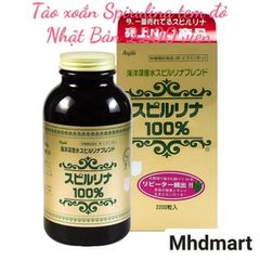 Tảo Xoắn Spirulina Nhật Bản Hộp 2200 Viên - Bổ Sung Vitamin, Tăng Cường Sức Đề Kháng, Hỗ Trợ Làm Đẹp Da, Giảm Cân