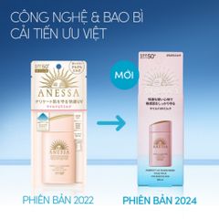 Sữa Chống Nắng Anessa UV SPF50+/PA++++ 60ml - Dưỡng Da Nhạy Cảm, Chống Nắng Tối Đa, Không Gây Khô, Phù Hợp Mọi Loại Da