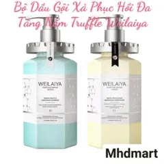 Bộ dầu gội đầu, gội xả phục hồi tóc chiết xuất nấm Truffle Weilaiya chính hãng, phục hồi tóc khô xơ, tóc hư tổn 403234
