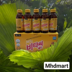 Nước Uống Tăng Lực Vitamin C Gold 365 Hàn Quốc - Hộp 10 Chai 100ml, Bổ Sung Năng Lượng và Tăng Cường Miễn Dịch