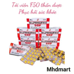 Viên Tỏi Alinamin F50 Nhật Bản - Hỗ Trợ Tăng Đề Kháng và Phục Hồi Sức Khỏe, Hộp 100 Viên Thực Phẩm Bổ Sung Vitamin B1