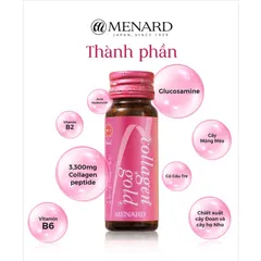 [ Chính Hãng Nhật Bản ] Nước uống Menard Collagen Gold (Hộp 10 chai x 30ml) 403245