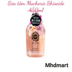 Sữa Tắm Shiseido Macherie Nhật Bản 450ml - Chiết Xuất Thiên Nhiên, An Toàn Cho Da Nhạy Cảm, Hương Thơm Dịu Nhẹ, Giảm Stress