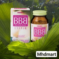 Viên Uống Nở Ngực BBB Orihiro Nhật Bản - Tăng Cường Vòng 1 Tự Nhiên An Toàn, Không Phẫu Thuật, Giúp Làn Da Sáng Hồng và Tóc Khỏe Mạnh