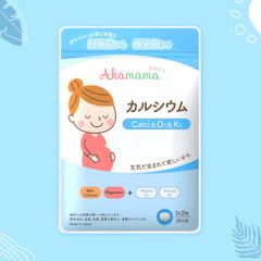 [ HSD 2027] -Bộ 3 Vitamin & Khoáng Chất Akamama cho Bà Bầu - Bổ Sung Canxi, DHA, EPA & Sắt Từ Nhật Bản, Hỗ Trợ Thai Kỳ và Sau Sinh